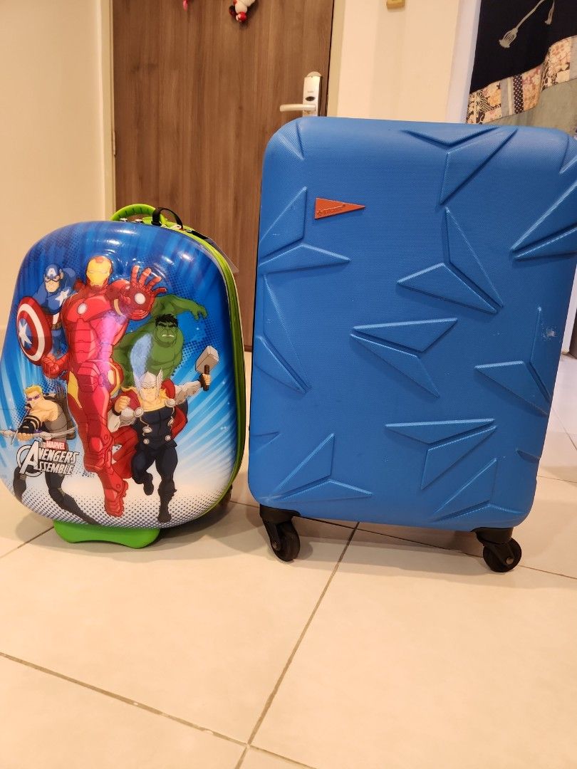 Marvel Avengers luggage, Hobbies & Toys, Travel, Luggages on Carousell