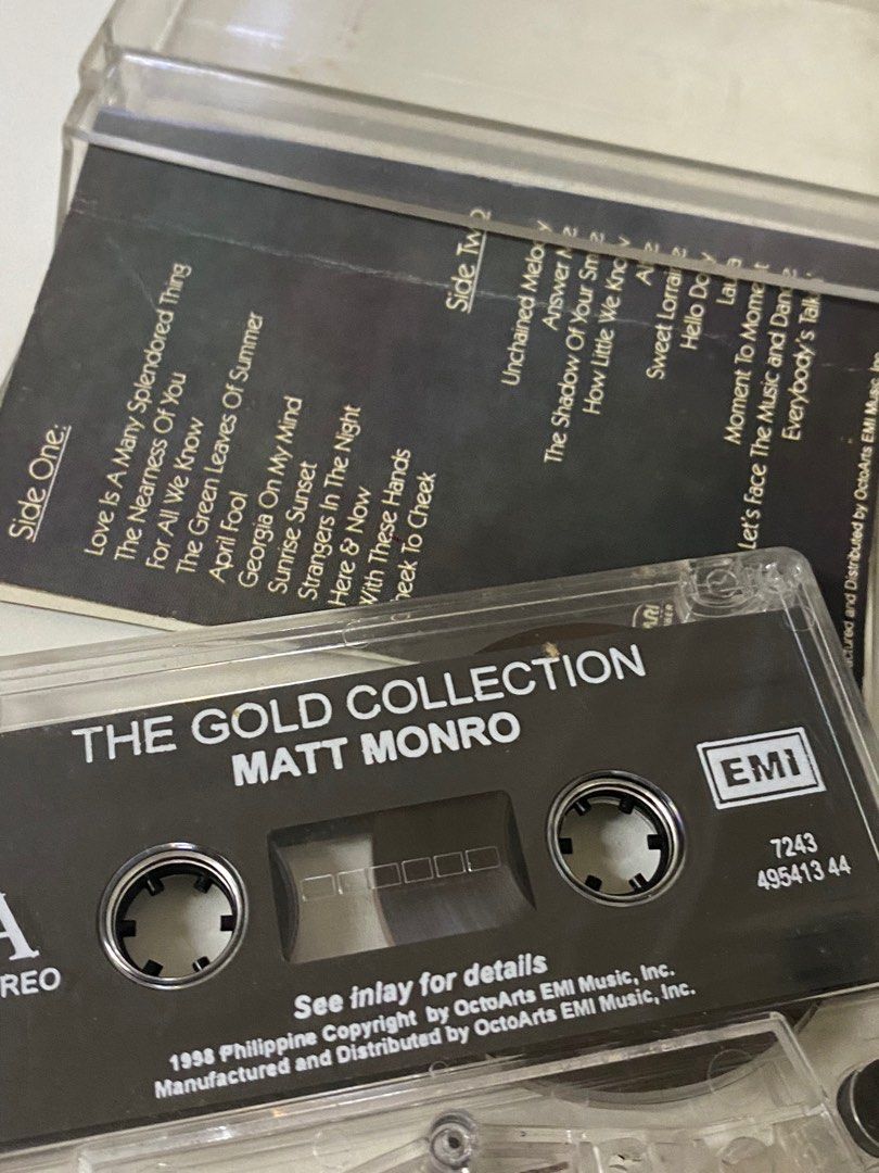 Matt Monro - The Gold Collection - Philippines Original Music Album ...