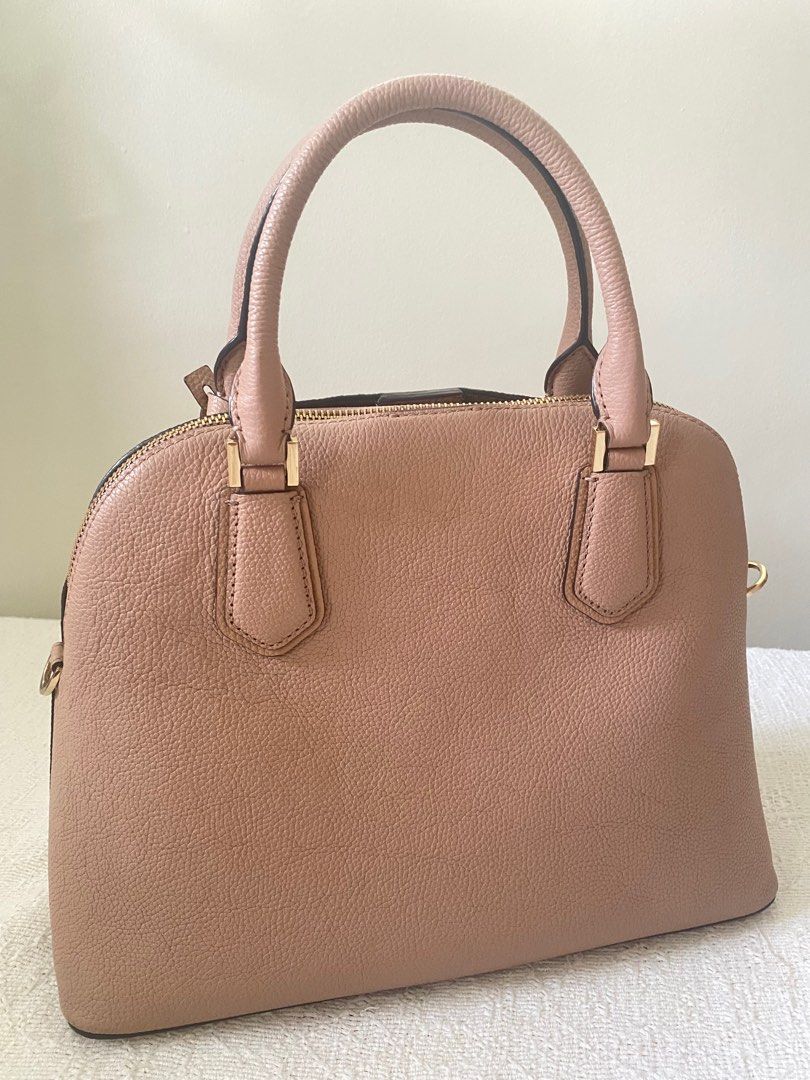 Michael Kors Adele Dome Satchel Leather Luxury Bags Wallets on Carousell