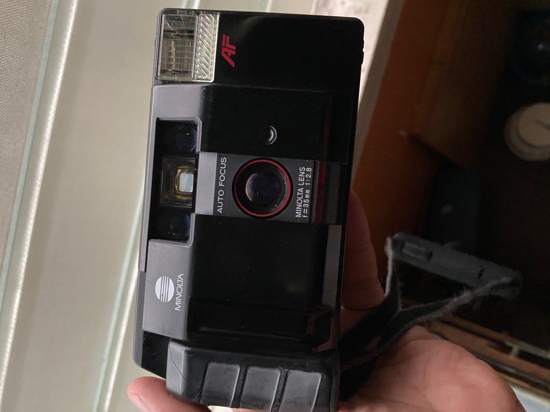 Minolta AFZ 35mm Film Camera (Category: Cameras) located in Tabaco. Submitted by cinemahilig (Listing ID 1325323583, Image 1). Description: Good working condition. Film Tested Last price posted. Buyer shoulders shipping. Item location: Tabaco City, Albay. 09395763344.