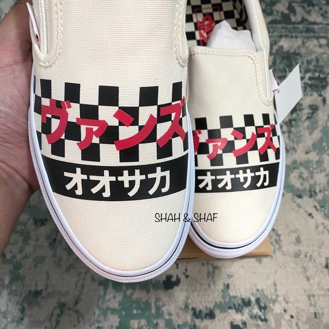 NEW ITEM Vans Slip On Osaka UK7 Men s Fashion Footwear Sneakers on Carousell