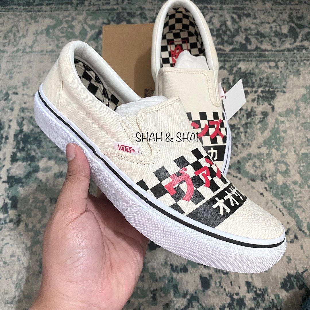 NEW ITEM Vans Slip On Osaka UK7 Men s Fashion Footwear Sneakers on Carousell
