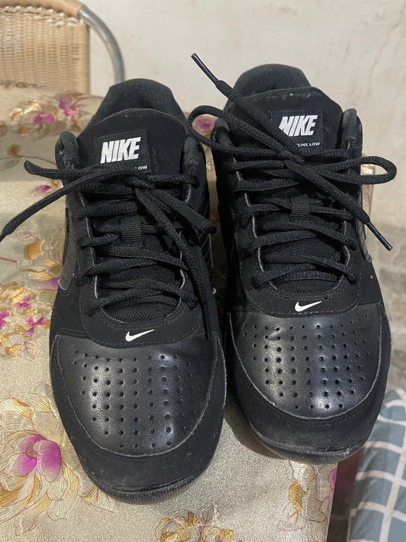 nike baseline low black