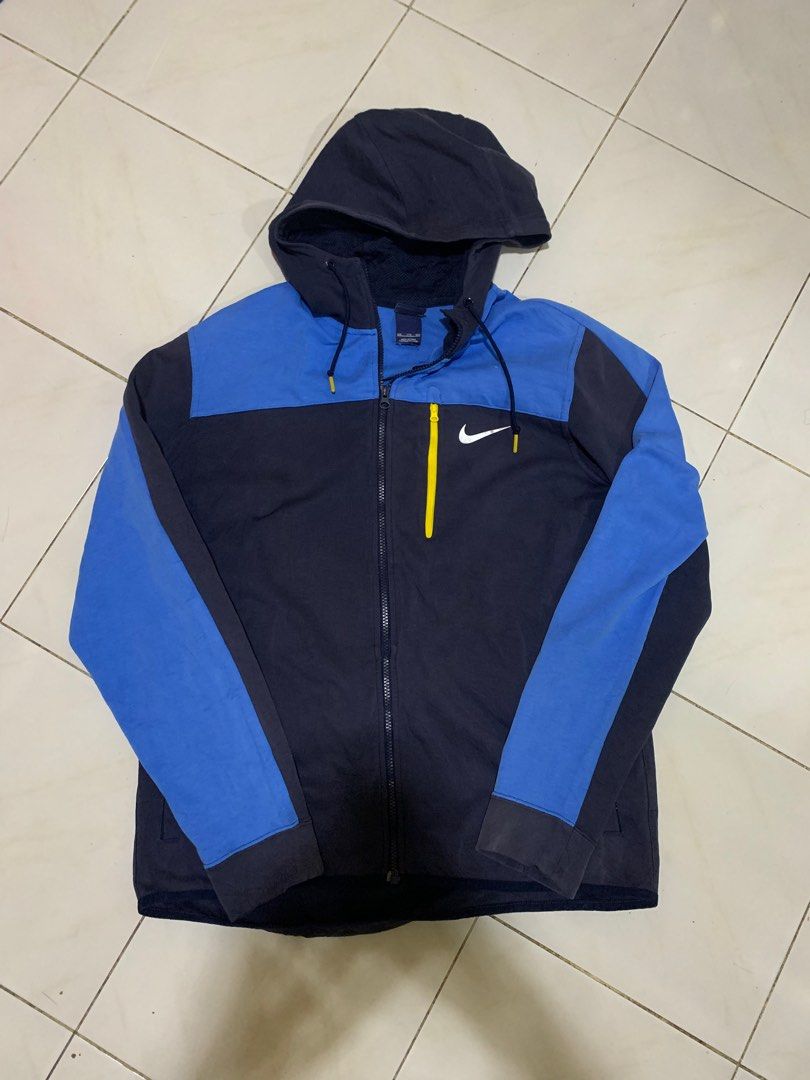 VINTAGE NIKE REFLECTIVE SWOOSH HOODIE HOOD JACKET