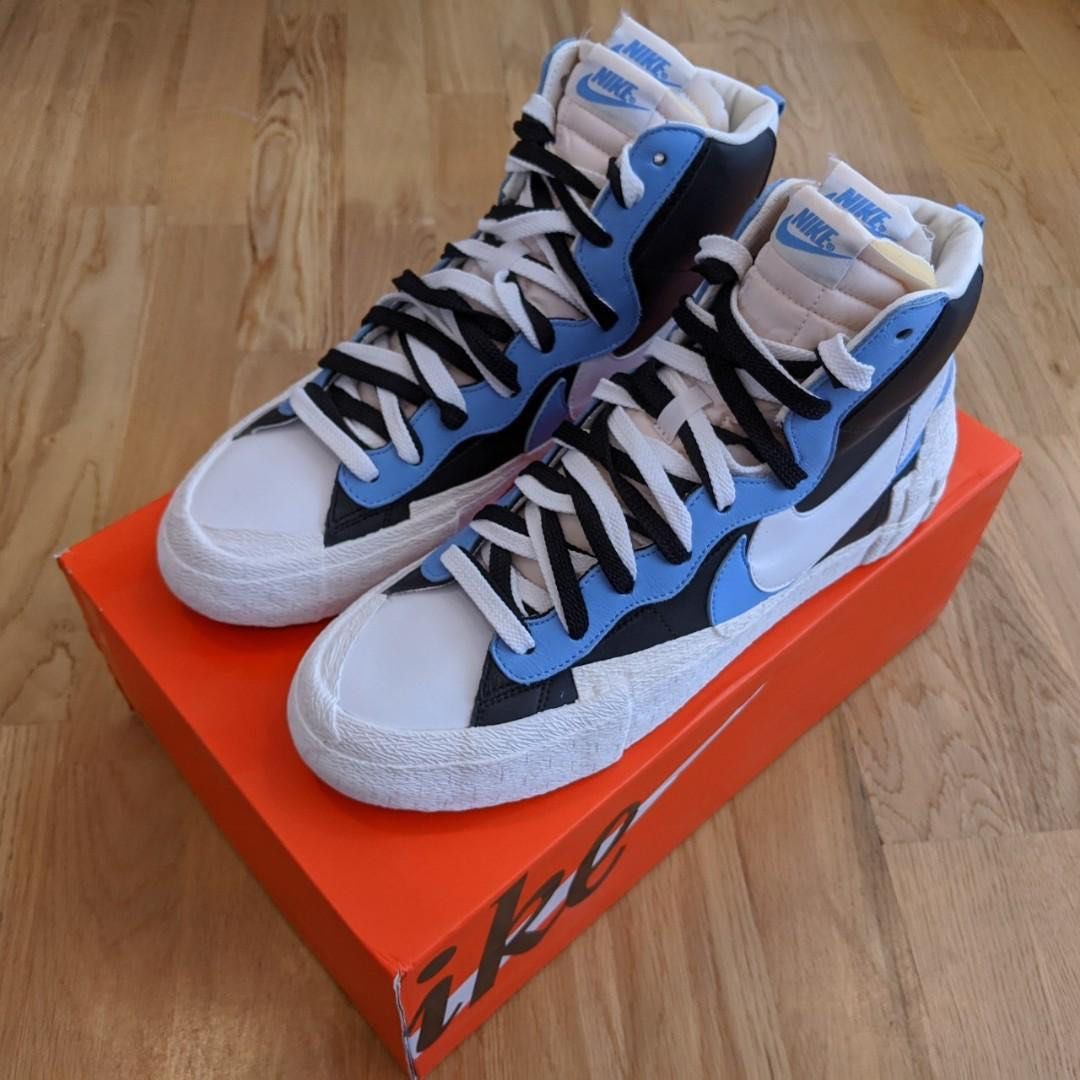 Nike sacai blazer mid blue store
