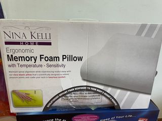 Memory Foam Pillow Furniture Home Living Bedding Towels on Carousell
