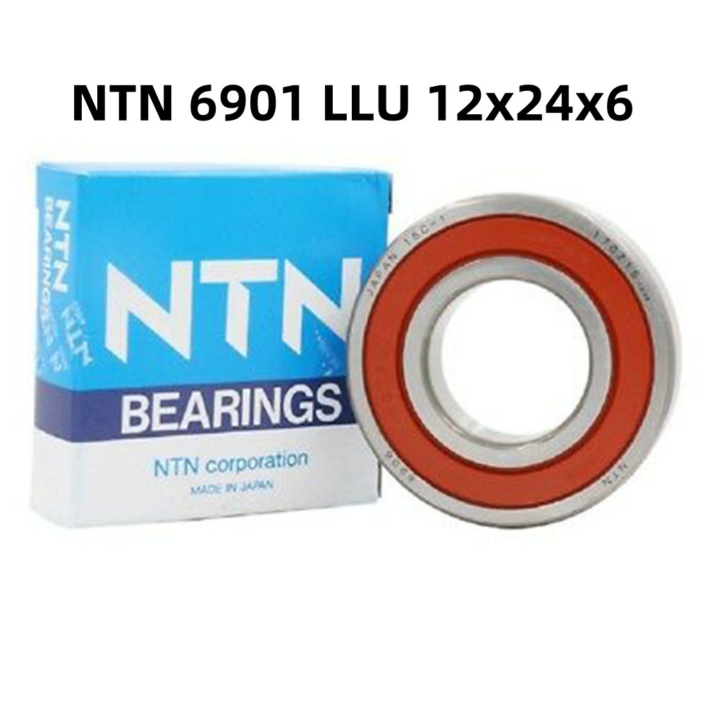 NTN 6901 C3 Bearing - 12x24x6mm, Open, Equivalent To KOYO 6901, Nachi, NSK 61901, SKF 61901, MRC 1801