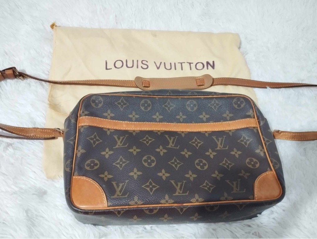 Original Louis Vuitton Trocadero 27 monogram (Category: Luxury Bags & Wallets) located in Taytay. Submitted by intricacies.ph (Listing ID 1325325064, Image 2). Description: Original LV Trocadero sling bag Good condition 9/10 With dust bag Price: 25,000 Loc: STA. MESA, Manila.