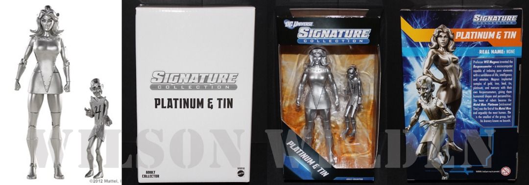 ORIGINAL MATTEL DC UNIVERSE CLUB INFINITE EARTH SIGNATURE