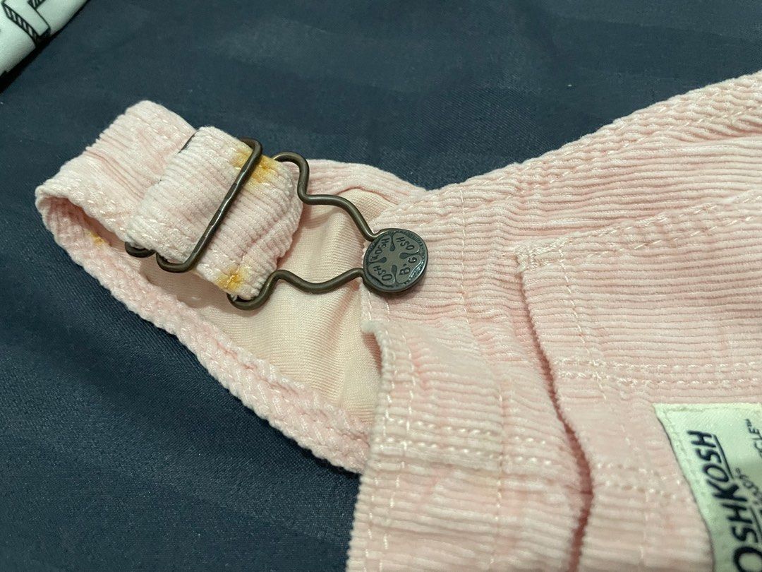 Oshkosh pink corduroy jumper (Category: Babies & Kids Fashion) located in Quezon City. Submitted by secondstreet08 (Listing ID 1325301526, Image 2). Description: .