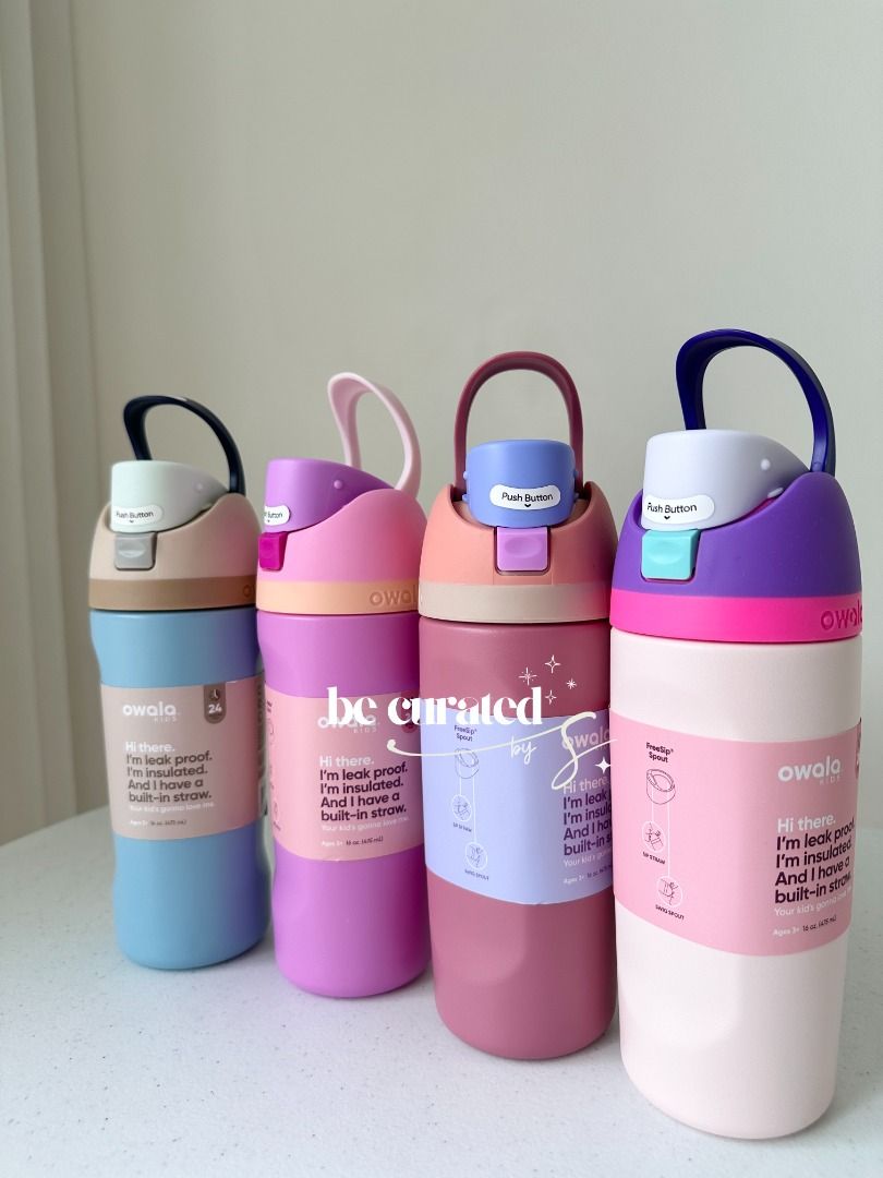 Owala FreeSip 16oz (Category: Water Bottles & Tumblers) located in Manila. Submitted by sofia.uy7 (Listing ID 1312159956, Image 3). Description: 💯 BRAND NEW & AUTHENTIC 💦 Owala FreeSip Insulated Water Bottle Stainless Steel with Straw for Sports and Travel, BPA-Free 🌈 Owala 16oz ▫️ Bunny Business - ₱2,600 ▫️ Snow Dragon - ₱2200 (SOLD) ▫️ Sleek - ₱2200 (SOLD) ▫️ Yoga Rose - ₱2250 (w/ imperfection) ▫️ Party Princess - ₱2400 (w/ imperfection) ▫️ 