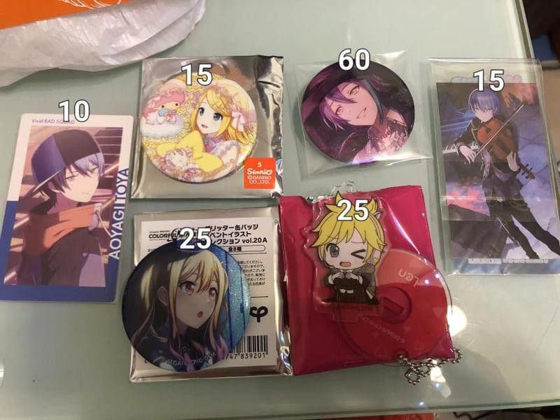 草薙寧々特典缶バッジ60点