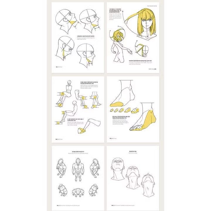 Stitch Drawing Book Secret Character Drawing By TACO, Lezhin Comics 80 Point [korea Book] | UK Point Character Drawing Taco