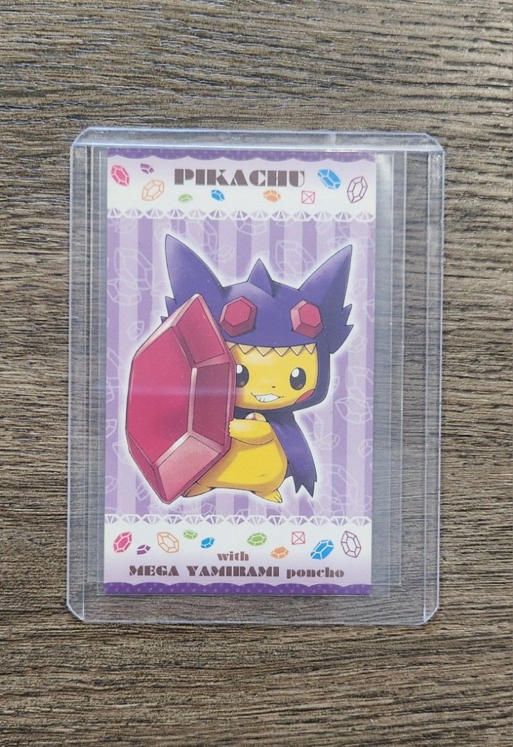 PNCHO-WEAR PIKACHU ビジネスカード Pokemon PSA 10 Poncho