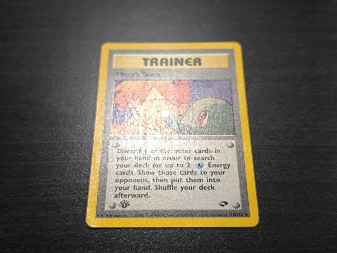 Pokemon Misty Tears 118/132 1st Edition, Toys & Collectibles