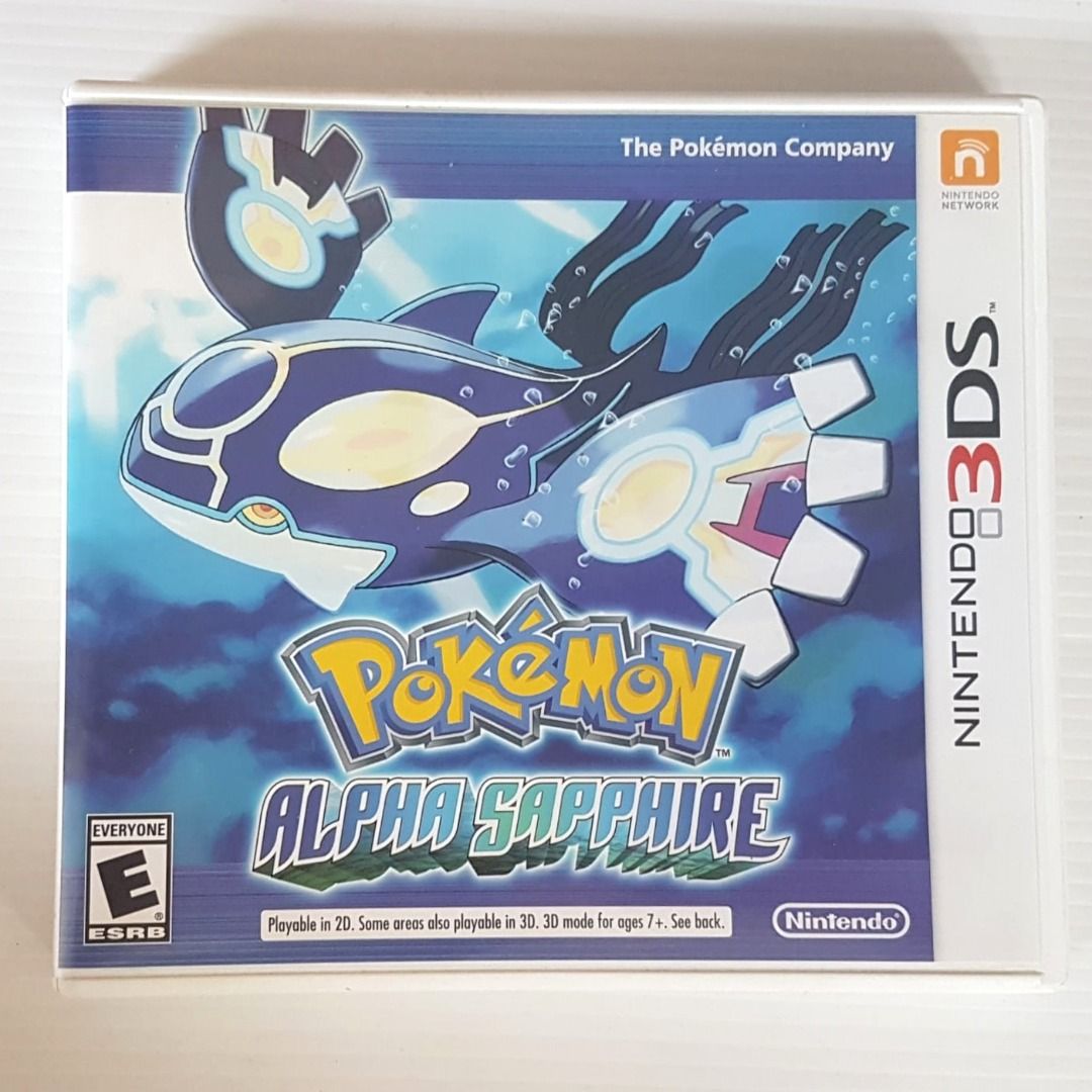 Pokémon Alpha Sapphire, NINTENDO 3DS GAME, Good Working Condition