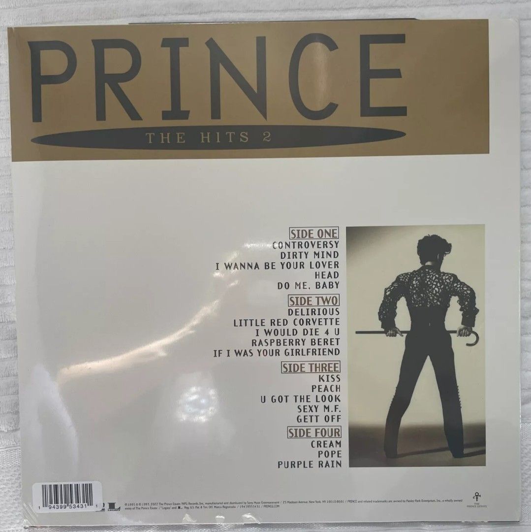 PRINCE the hits 2 vinyl (Category: Vinyls) located in Manila. Submitted by jhenaloymerchandise (Listing ID 1325322079, Image 2). Description: PRINCE the hits 2 = ₱5,500 2LP Brand New sealed made in USA.
