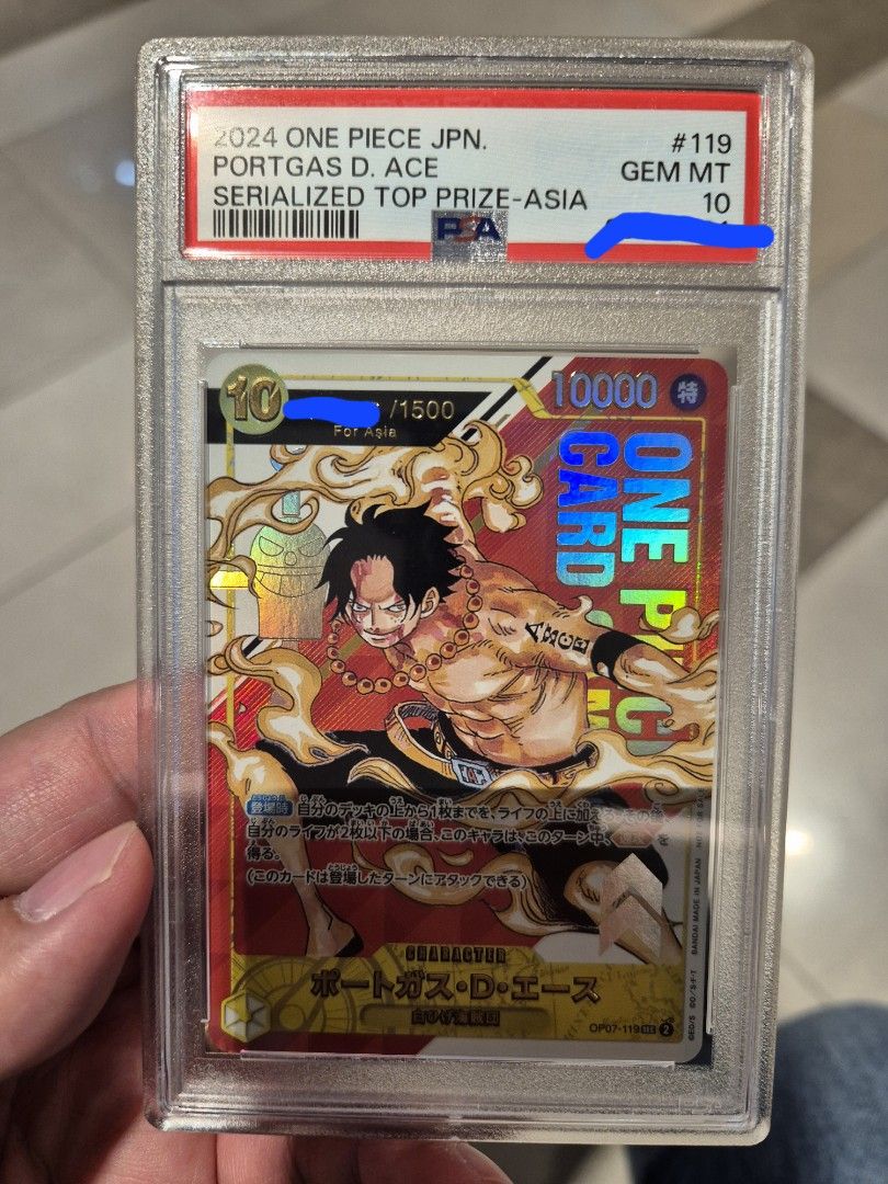 PSA 10 Serial Ace, Hobbies & Toys, Memorabilia