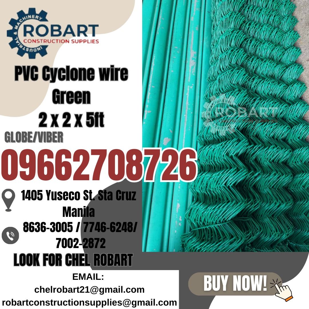 PVC CYCLONE WIRE, Commercial & Industrial, Construction Tools ...