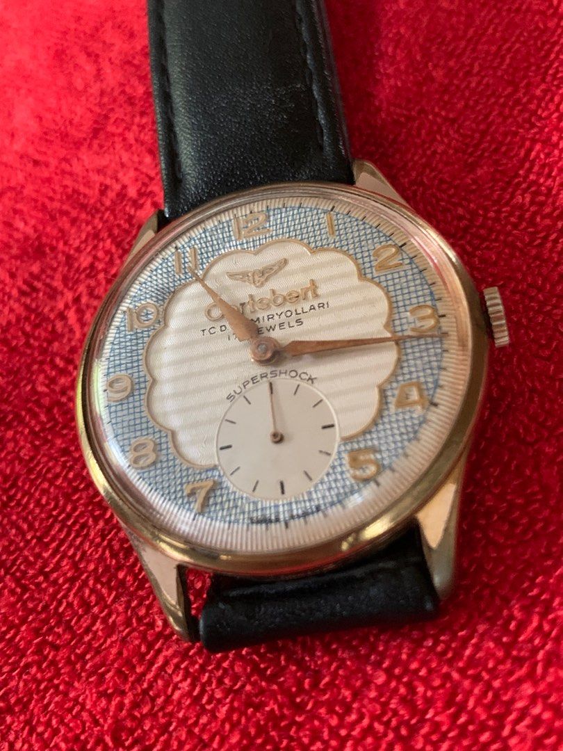 Cortebert turkish railway watch top