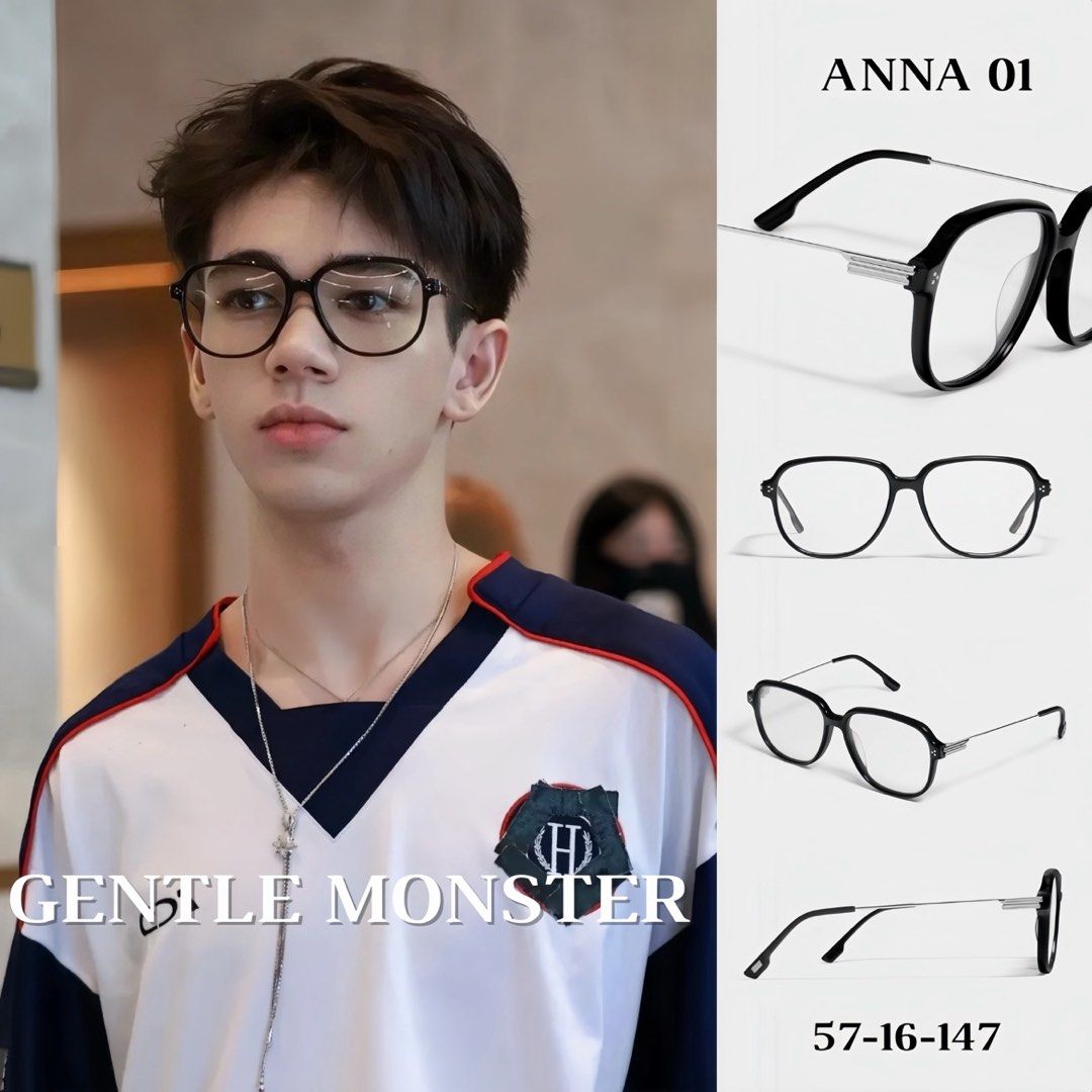Ready Stock) - Gentle Monster [ Anna 01 ] Square Acetate Glasses