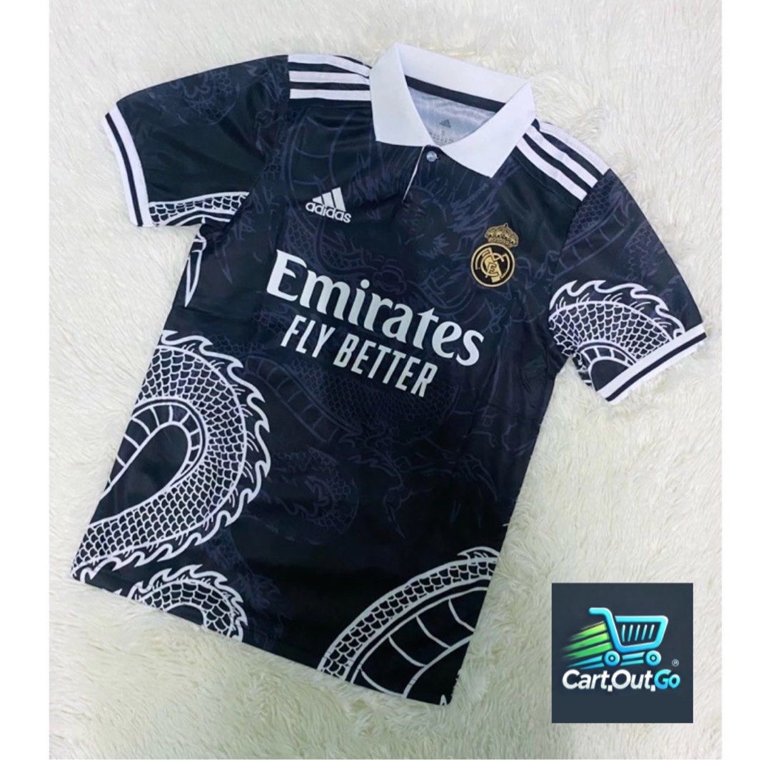 Real Madrid Football Dragon Jerseys Man u Liverpool Soccer Jersey