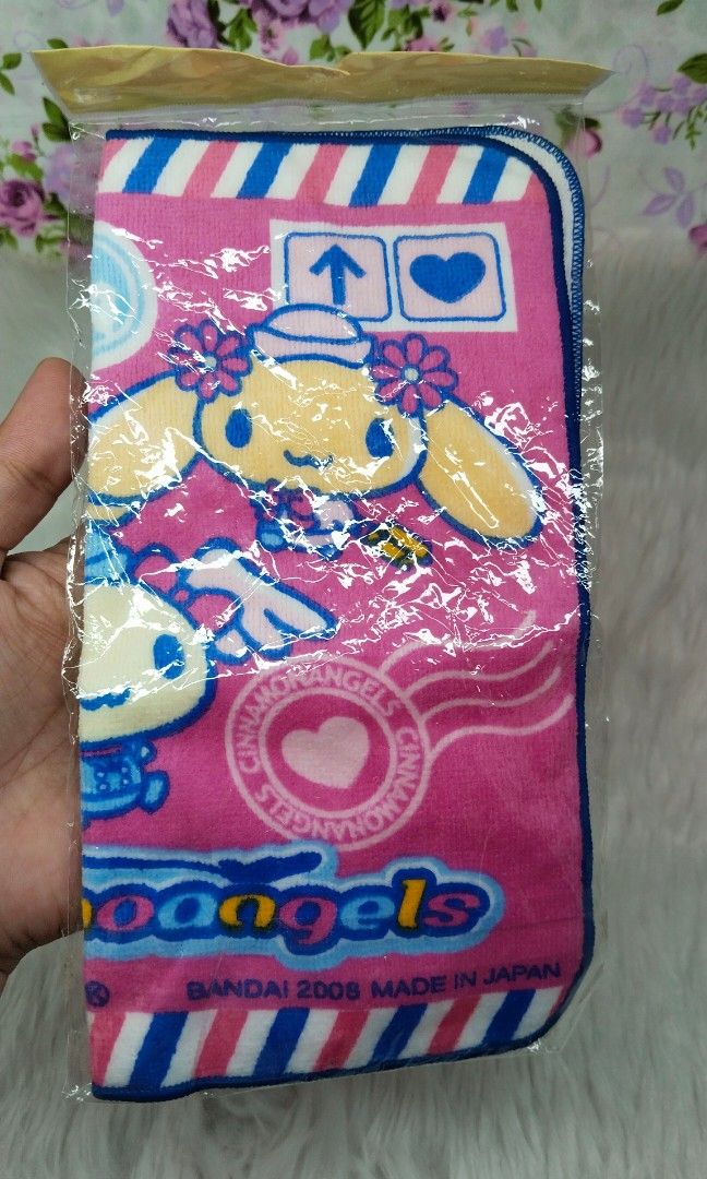 SANRIO Cinnamoangels Face Towel (Category: Towels, Napkins & Holders) located in Navotas City. Submitted by tindahan.ni.lyn (Listing ID 1325388303, Image 2). Description: Please Read Before Making Offer Location: Navotas City, Metro Manila -Items Are Crossposted -Pay After Invoice Sent + SF -No Reservation -please manage your expectations! -all items from our shop are preloved, second hand or like new with papertag -some of them need to be wash -