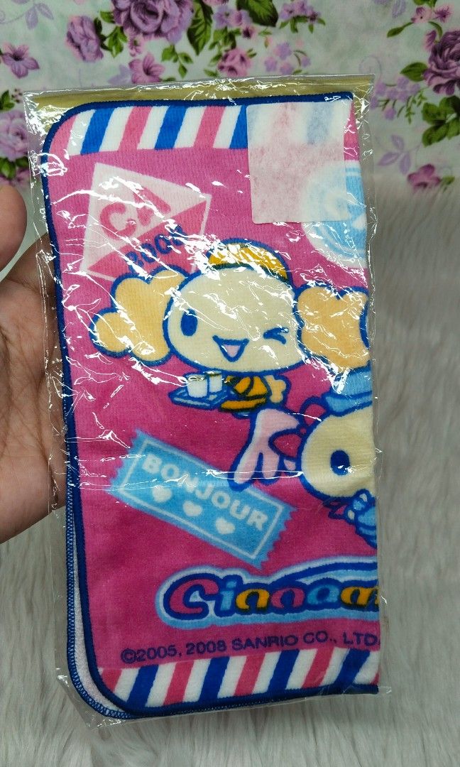 SANRIO Cinnamoangels Face Towel (Category: Towels, Napkins & Holders) located in Navotas City. Submitted by tindahan.ni.lyn (Listing ID 1325388303, Image 1). Description: Please Read Before Making Offer Location: Navotas City, Metro Manila -Items Are Crossposted -Pay After Invoice Sent + SF -No Reservation -please manage your expectations! -all items from our shop are preloved, second hand or like new with papertag -some of them need to be wash -