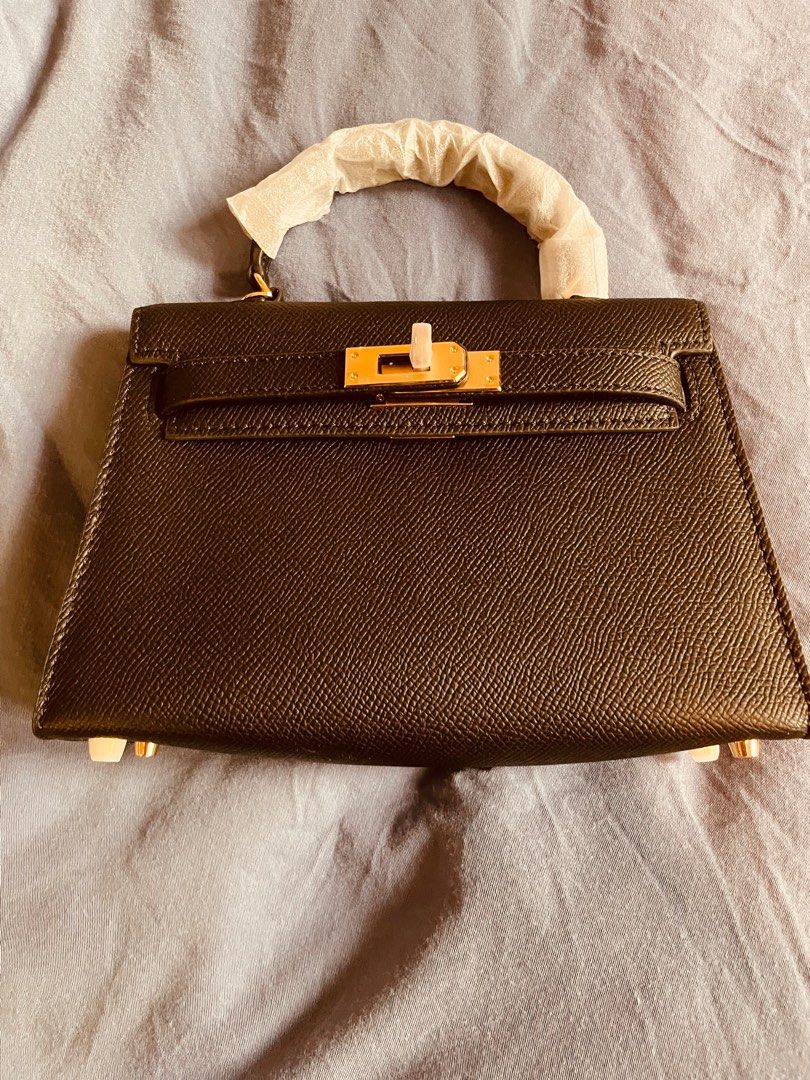 Mini Kelly Genuine Leather Sling hand carry replica Women s Fashion Bags Wallets Cross body Bags on Carousell