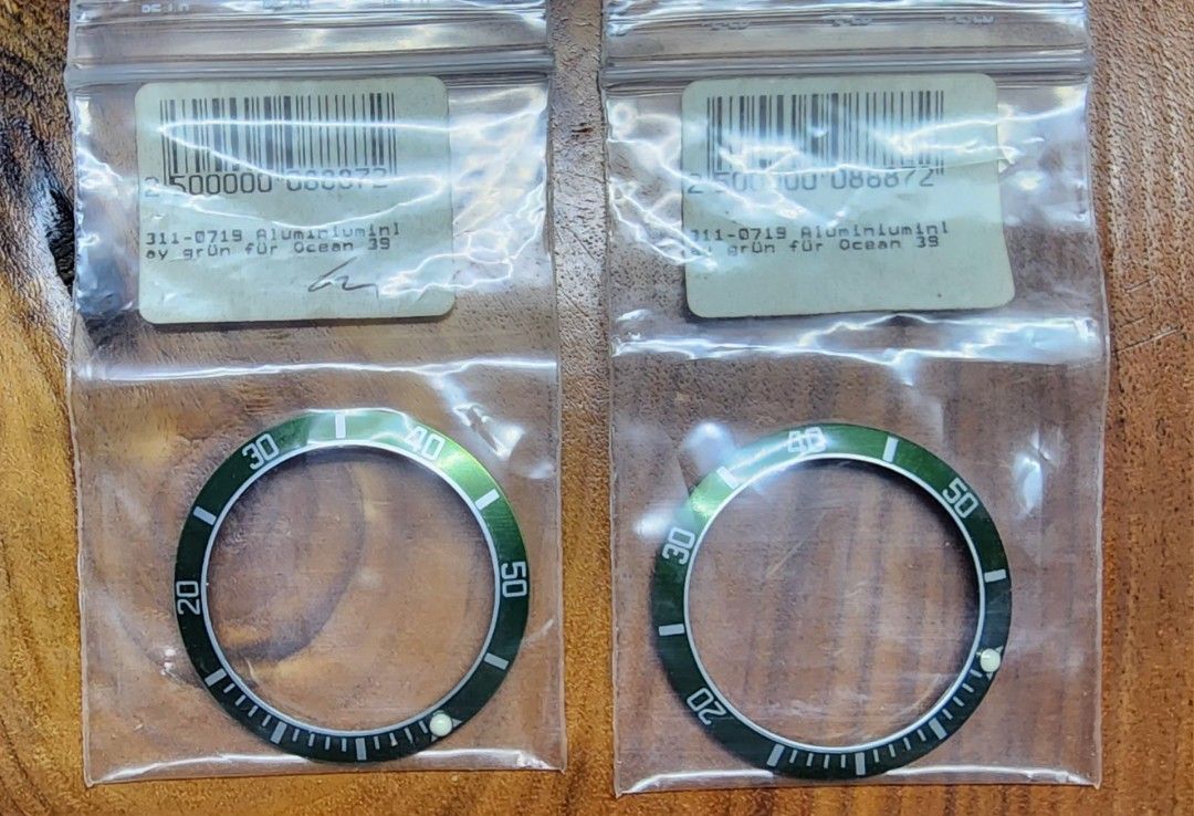 Steinhart bezel insert size hotsell