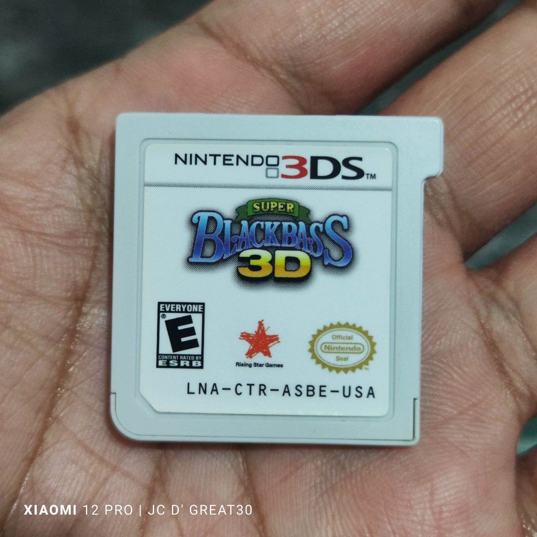 Super Blackbass 3D for Nintendo 3DS, Video Gaming, Video Games