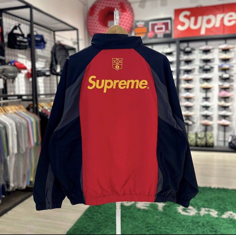Supreme FW24 S Logo Track Jacket (Category: Sets & Coordinates) located in Quezon City. Submitted by inside_plug (Listing ID 1325388316, Image 3). Description: Supreme FW24 S Logo Track Jacket Medium Brand new Dm us to purchase.