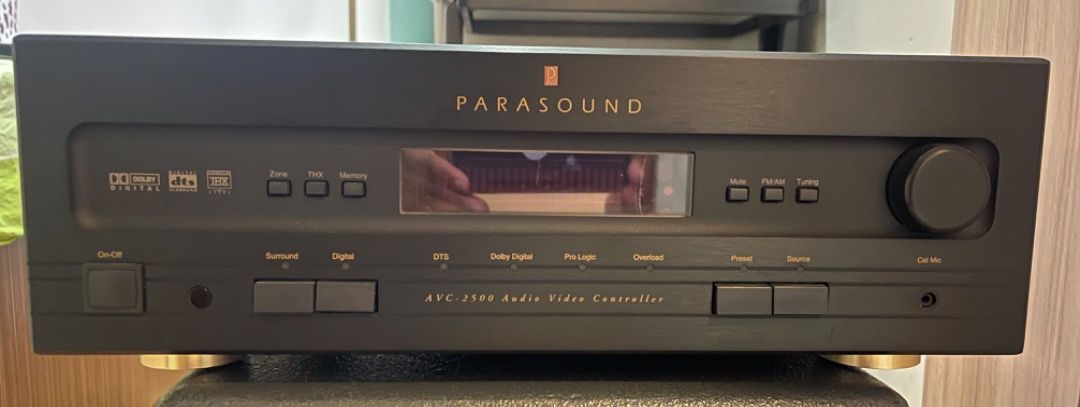 Parasound Surround Processor and Subwoofer with Hifi Rack, Audio ...