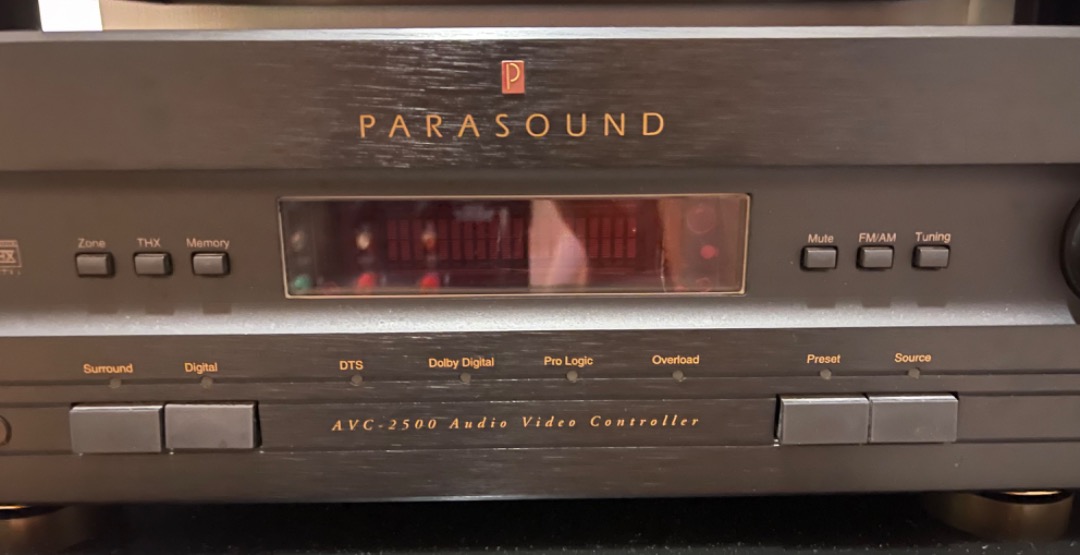 Parasound Surround Processor and Subwoofer with Hifi Rack, Audio ...