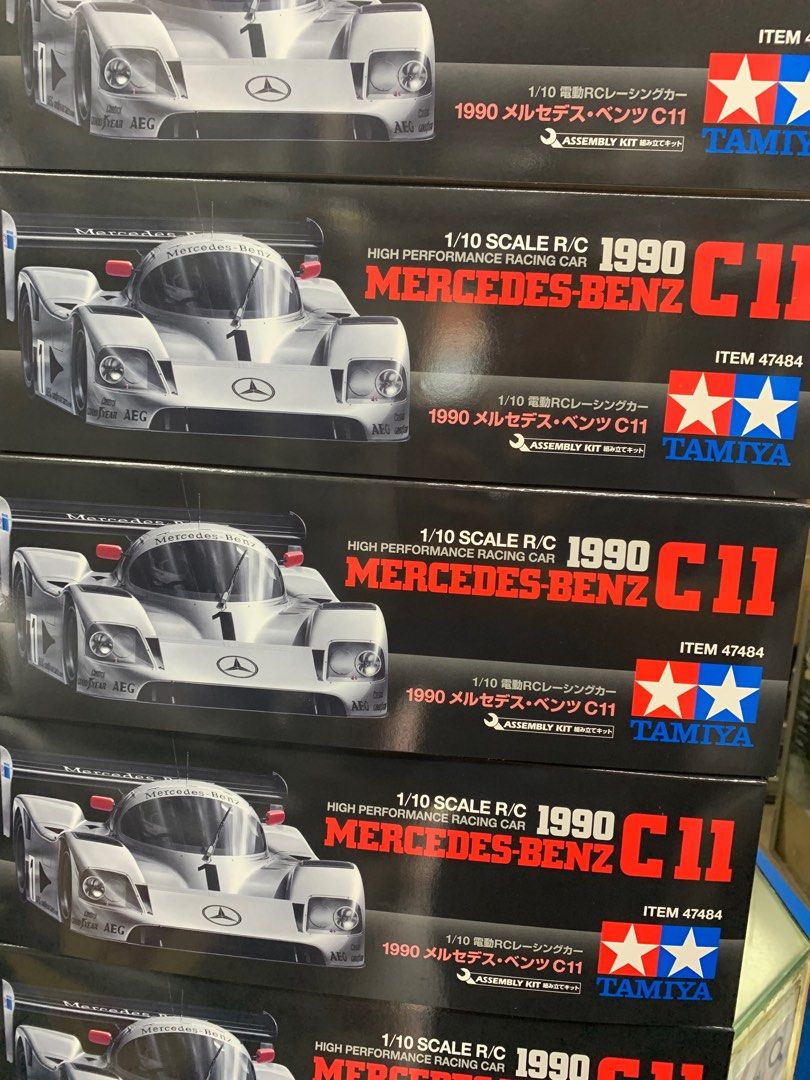 Tamiya 數量有限限量復刻1/10 47484 MERCEDES BENZ 1990 C11, 興趣及