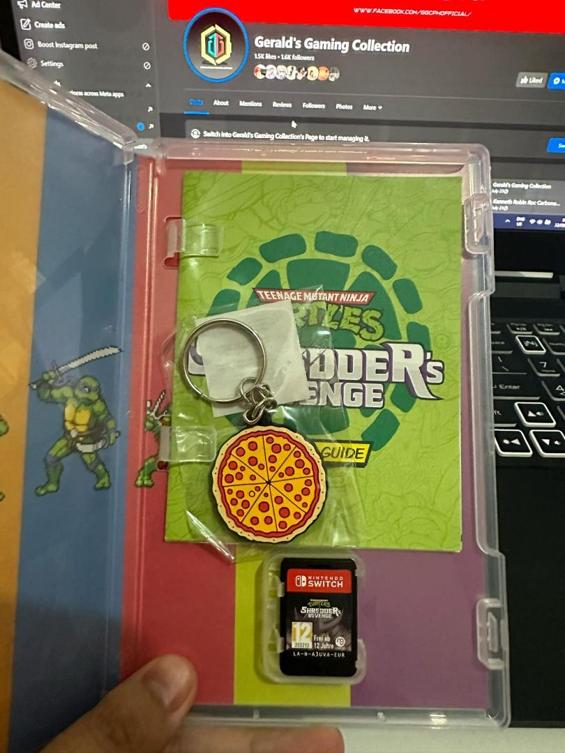 Teenage Mutant Ninja Turtles Shredders Revenge (w/ Keychain), Video