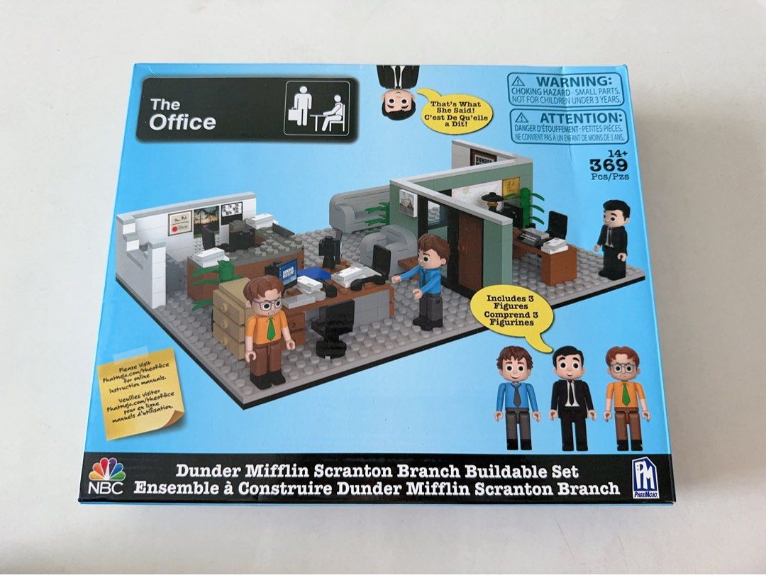 The Office Dunder Mifflin Branch Construction Set Hobbies Toys Toys Games on Carousell