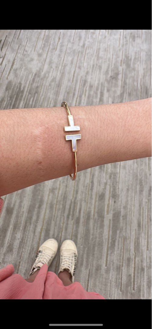 Tiffany co bangle Luxury Accessories on Carousell