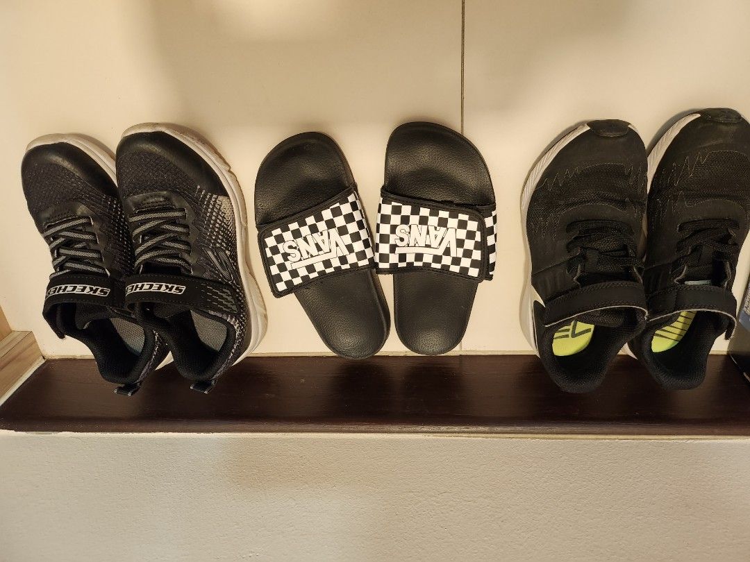 Used Boys Shoes Nike and Skechers