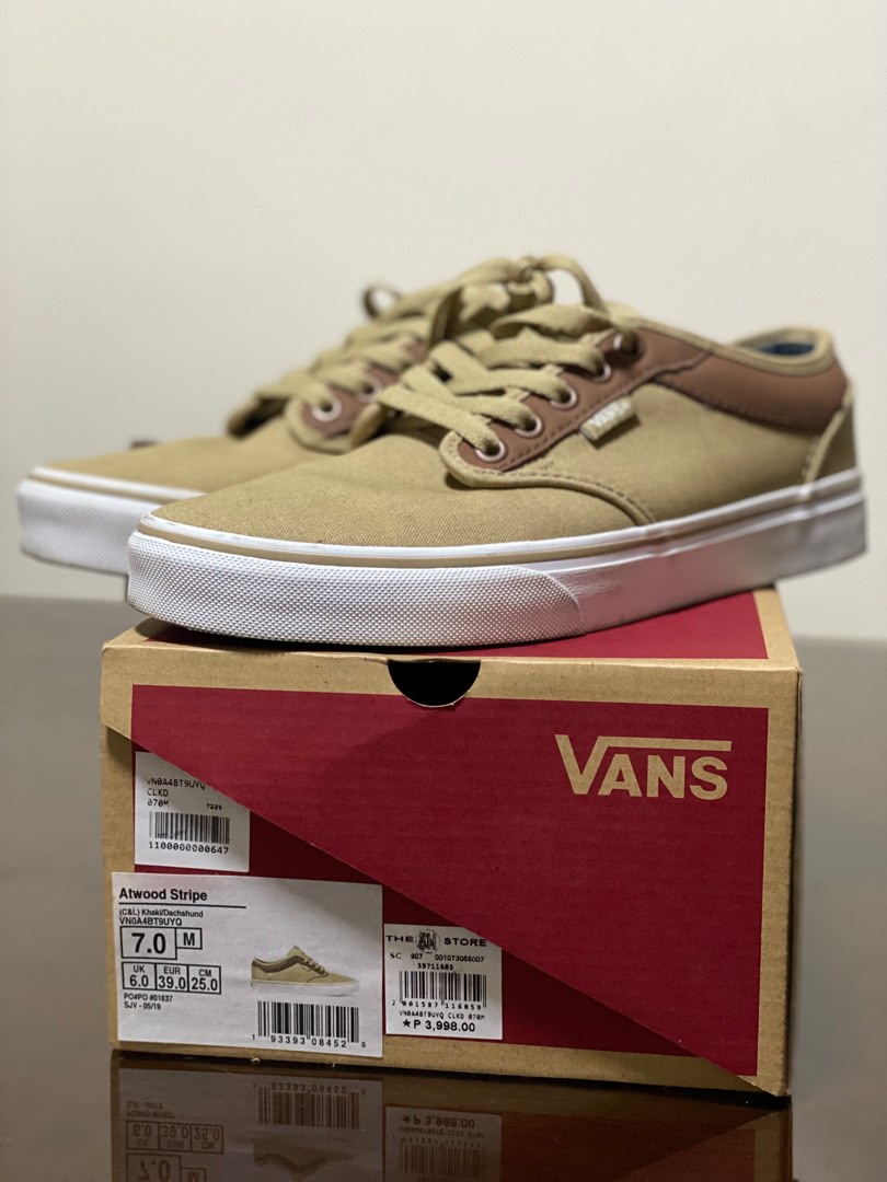 VANS ATWOOD STRIPE Men s Fashion Footwear Sneakers on Carousell
