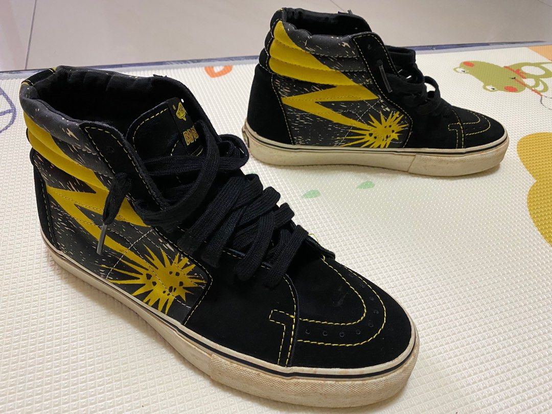 Vans Sk8 Hi x Bad Brains Men s Fashion Footwear Sneakers on Carousell
