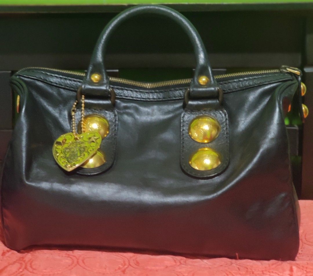 Vintage Gucci babouska boston leather bag Luxury Bags Wallets on Carousell