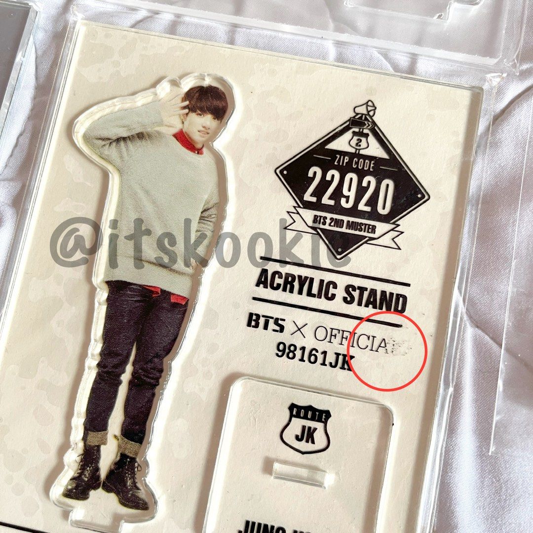 BTS 防弾少年団 2ND MUSTER アクリルスタンド フルメンバーセット BTS