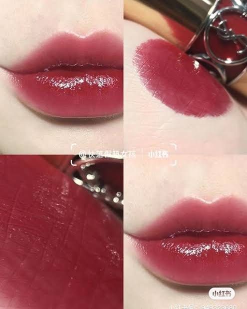 Ysl Volupte Shine in Burgundy Love RESTOCK Beauty Personal Care Face Makeup on Carousell