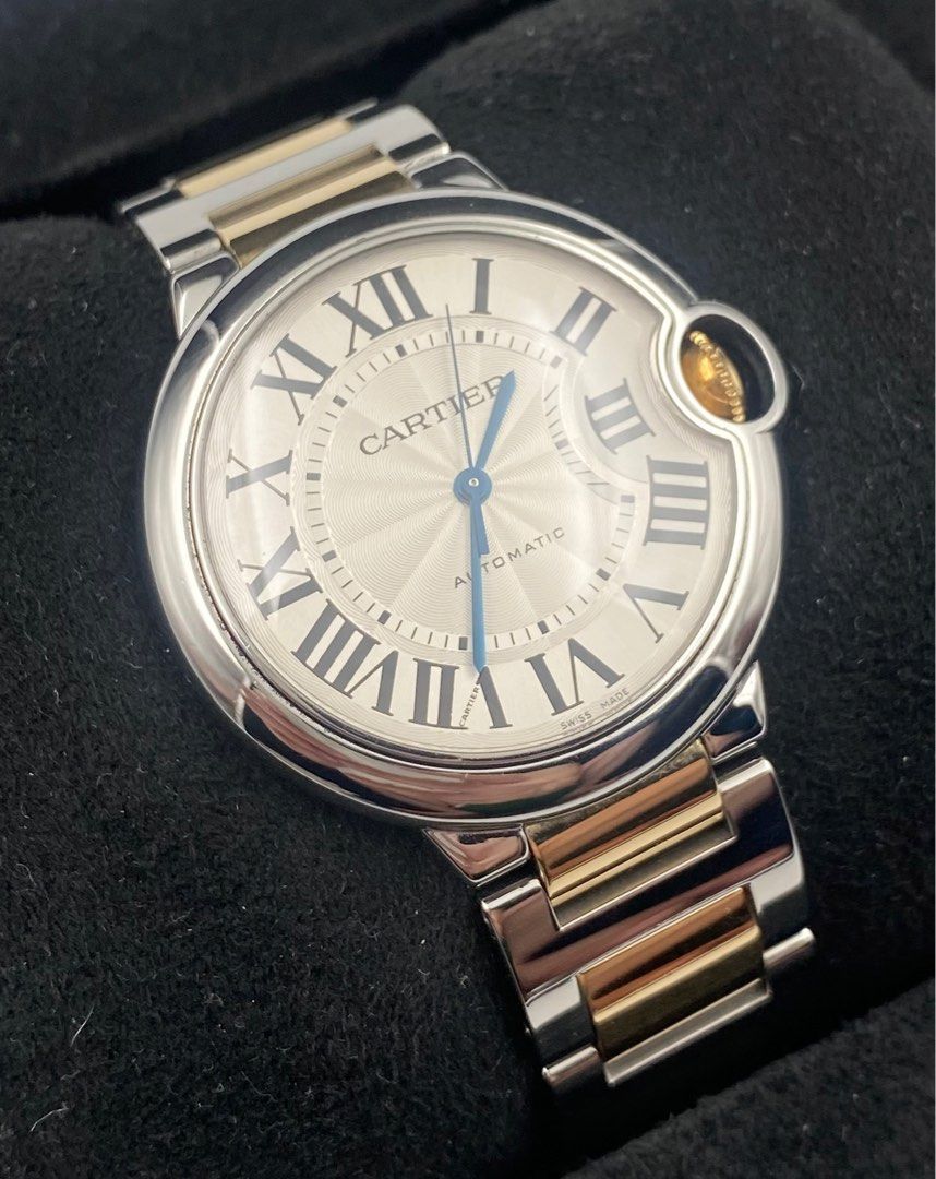 2010 Cartier Ballon Bleu Two Tone 18k Yellow Gold 36mm Ref. W6920047 Luxury Watches on Carousell