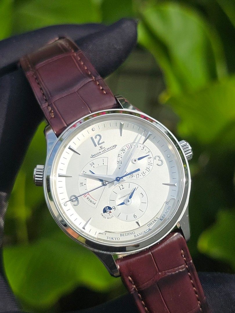 [2024!] JLC JAEGER LECOULTRE MASTER CONTROL GEOGRAPHIC REF Q4128420 4128420 830.8.A9.S (Category: Watches) located in Singapore. Submitted by rollieinthedeep (Listing ID 1325526910, Image 2). Description: Fire sale 🔥 cheapest in SG! Price firm ! non nego set ! priced to clear ! Welcome trade in! Will reply all enquiries! [2024!] JLC JAEGER LECOULTRE MASTER CONTROL GEOGRAPHIC REF Q4128420 4128420 Like New Dated: JAN 2024 (8 YEARS INTERNATIONAL AG