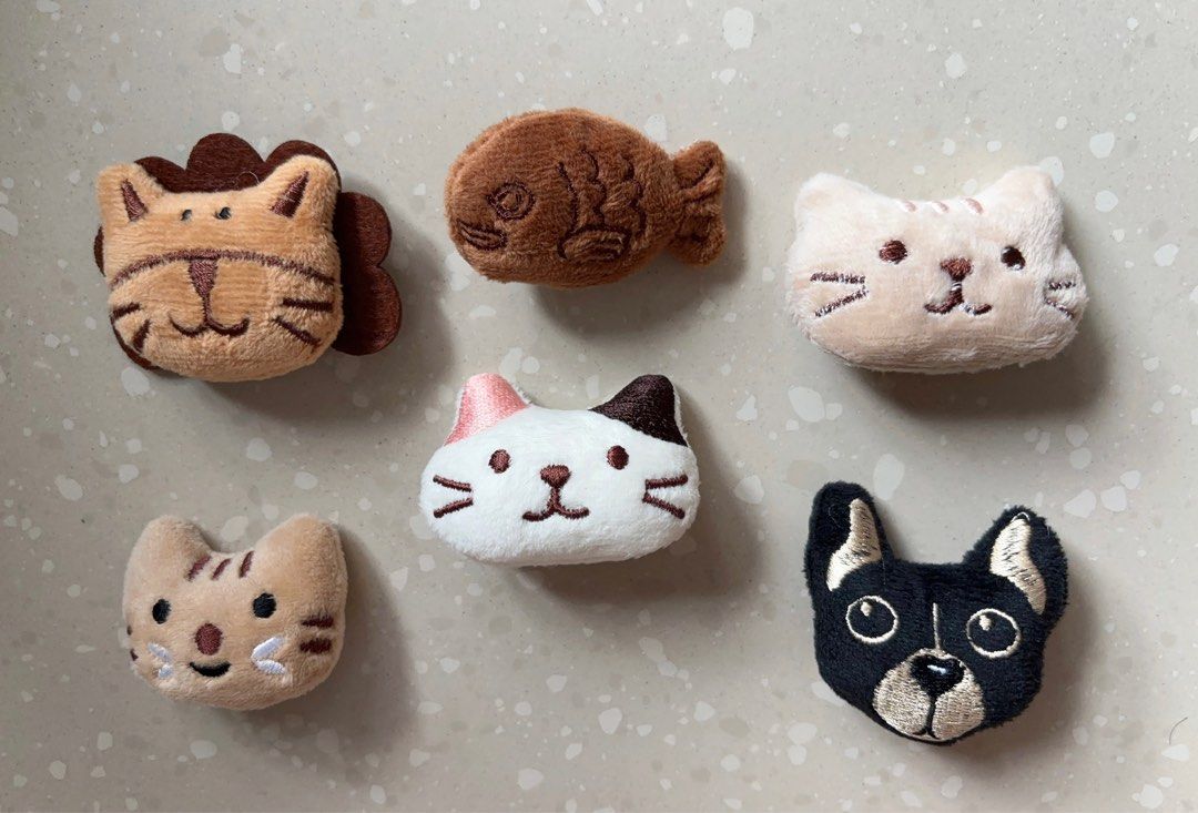 3 for 8 Cute Animal Series Crocs Plush Jibbitz Cats Dog Lion Fish Men s Fashion Footwear Shoe inserts accessories on Carousell
