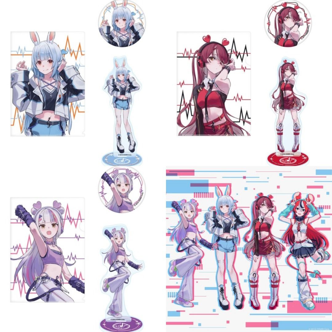 ホロライブ Honeyworks ZOZOTOWNジオラマアクリルスタンド