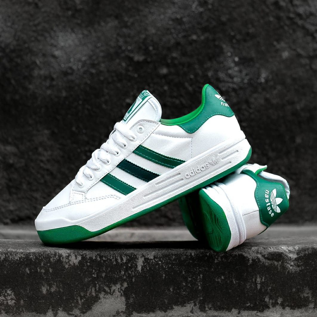 ADIDAS NASTASE super LEATHER WHITE GREEN