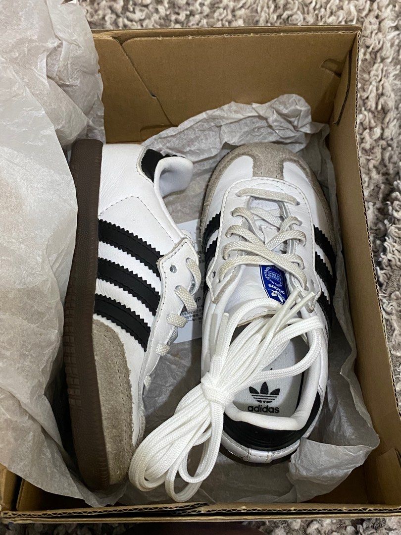 ADIDAS OG SAMBA KIDS 8K, Babies & Kids, Babies & Kids Fashion on Carousell